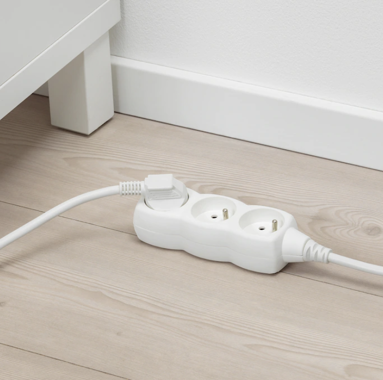 Multi socket 3 inputs