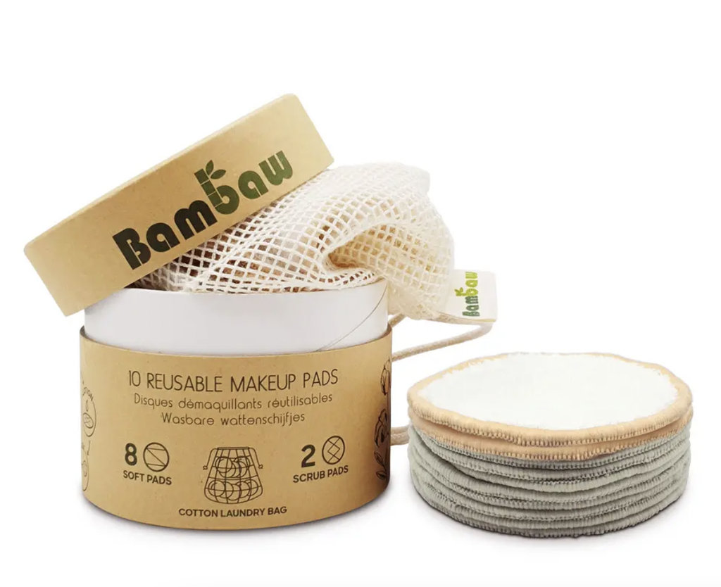 Organic washable demake up cotton pads