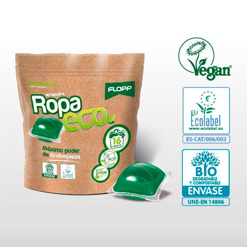 ECO ROPA - Washing machine detergent - 16 pieces